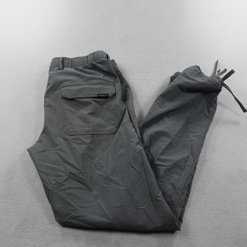 Coalatree Trailhead Adventure Pants Mens Large Gray Slim Ripstop Outdoor Hike